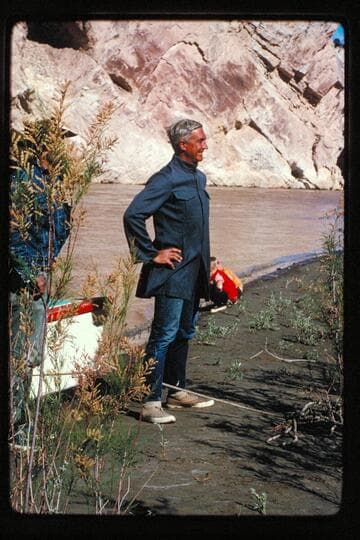 Francois Leydet as of the Powell cr[???]; Split Mountain