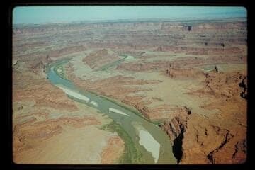 The Goose Neck, Mile 33 to 38; Colorado River below Moab