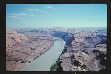 Up river from top of Tapestry Wall