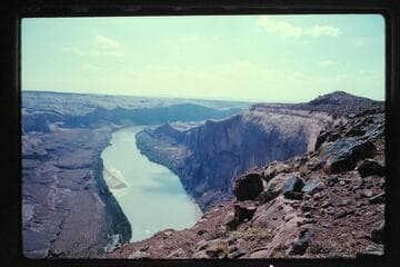 Down from top of Tapestry Wall