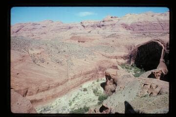 Down Black Water Creek from trail