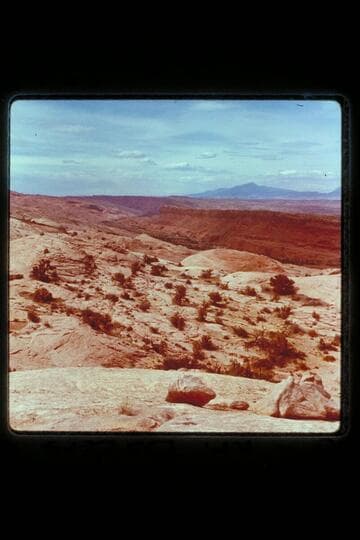 Up Halls Creek from trail on Waterpocket Fold near Baker's Ranch