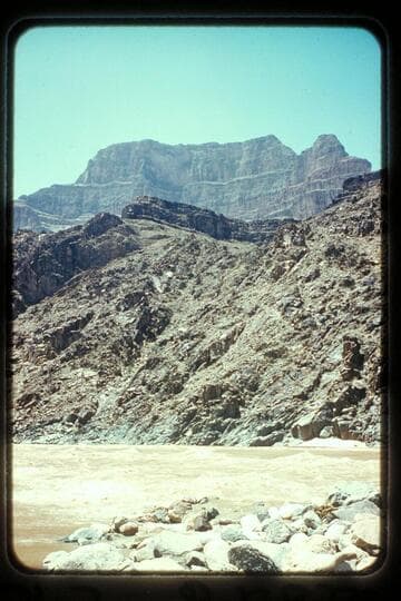 Across from mouth of Diamond Creek