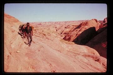 Trail between Moepitz Airfield and upper basin north of 5014