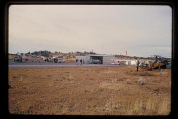 Wilding equiptment, airport, Grand Canyon Caverns