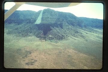 Riffey's headquarters, Toroweap Valley