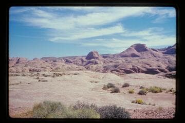 Northeast from divide between Moepitz and 71.5