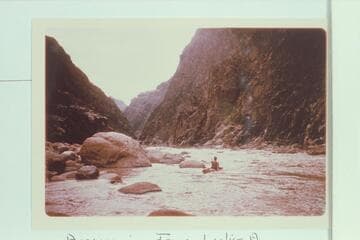 Ulrich Martins looking down from head of Sockdologer Rapid