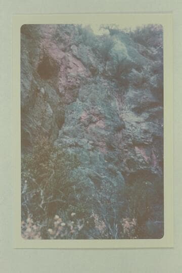 Steep part of Redwall descent on Clement-Tadje route