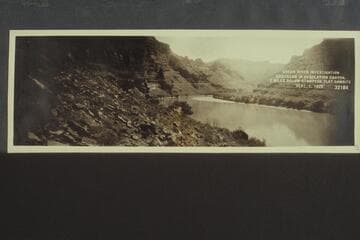 Green River Investigation:  Upstream in Desolation Canyon, 2 Miles below Stampede Flat Damsite