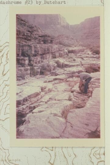 From water hole to Shiva-Isis saddle; Trinity Creek