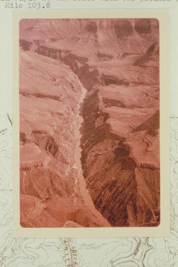 Upstream from over Ruby Rapid at Mile 104.8