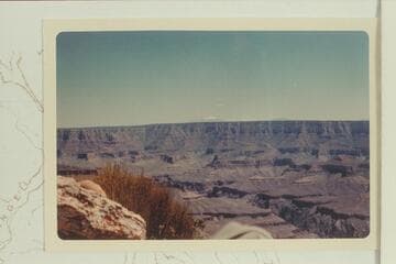 San Francisco Peaks from summit of Brahma Temple