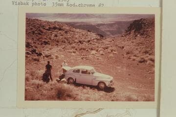 The party with Jorgen Visbak preparing to leave the rim above Vulcan Rapid