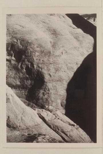 The Lehi fork of Anasazi Canyon from near the northwest end of Black Brush Mesa a short distance from the base camp of 1959, Sep. 21