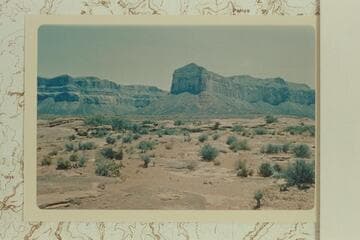 Parthenon from rim between Horsetrail and Hualpai Canyon