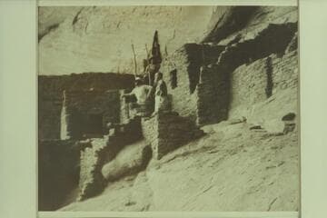 Betatakin ruin visited by the Armsby party in 1926 when they placed the Nasja bronze plaque at Rainbow Bridge