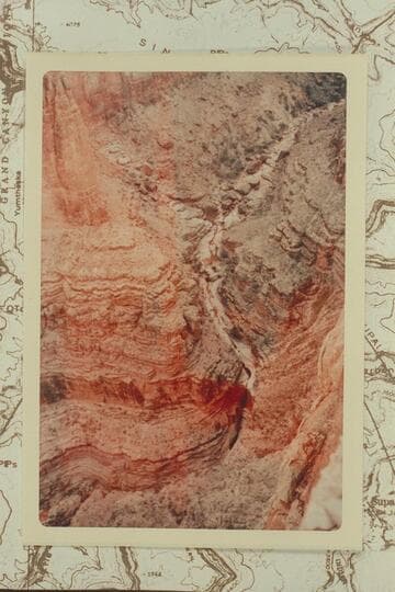 Up Sinyala Canyon from the top of Redwall at river