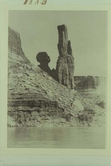 20.  The Sphinx, Green River.  Brown-Stanton party.  Dr. William L. Thompson locates this formation at mile 25.4