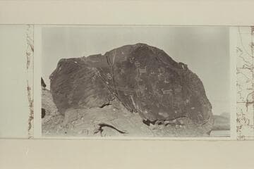 Glyphs in area of Copper and Nakai Canyons