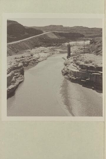 Up the San Juan River from the bridge at Mexican Hat.  The gauge was about 20 cfs