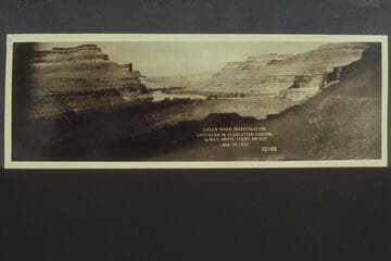 Green River Investigation:  Upstream in Desolation Canyon, 1/4 Mile above Tabby-Ah-Guy