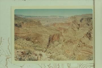 Leaving Granite Park Canyon about 1/4 mile after the Canyon turns northwest from its southernmost point
