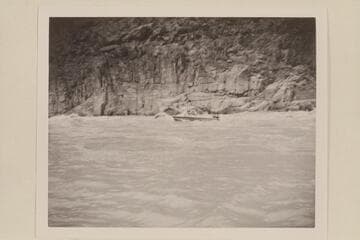 Brian Rowlands piloting the "Cactus" in Mile 217 Rapid