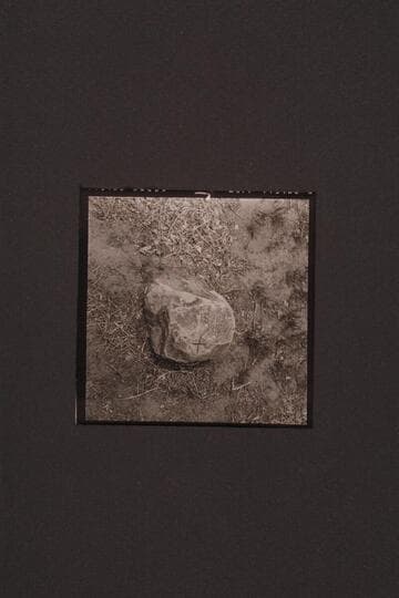 Reference stone for Powell Base Line.  Kanab