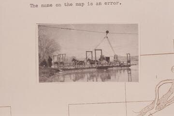 Alhandra Ferry, from the north bank toward the east or southeast