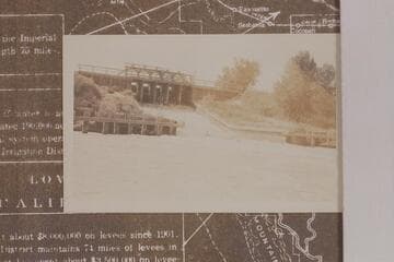 Sharp's Heading where the Imperial Canal spills its waste to the Alamo.  This point is about sea level and there is a 200-ft. drop between here and Salton Sea