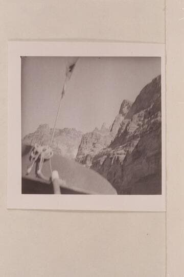 Buttes at the mouth of Fern Glen Canyon; Mile 168