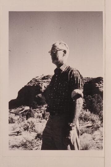 Ballard Atherton.  Trail Canyon.  At end of pack trip