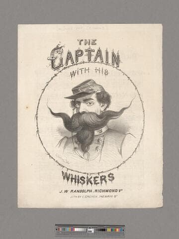 The captain with his whiskers / arranged by C. L. Peticolas