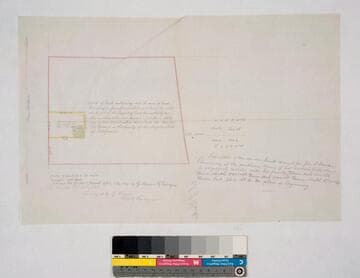 Rancho Los Cuervos : Description of the 100 acre tract surveyed for John S. Barker