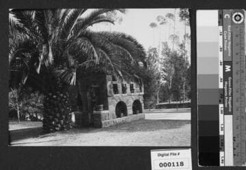 Replica of Second Building at The Bivouac, rear view