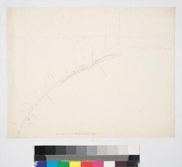 Los Angeles : Buena Vista grade, Buena Vista Street, profile and right of way map