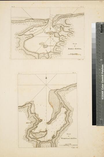 Plan of Bahia Honda. ; Plan of Puerto de Cavañas