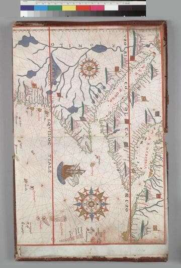 Portolan atlas, Italian : [cartographic material] : [manuscript]