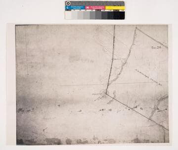Map of the Rancho Rincon de la Brea subdivision