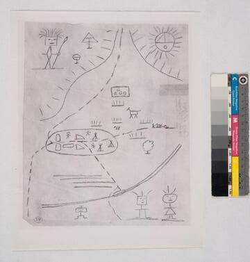 Indian map of Los Angeles before European settlement