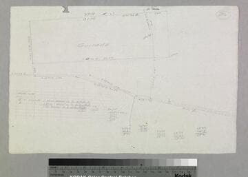 Rancho Paso de Bartolo : S62 no. 2 - sketch of Guirado Tract