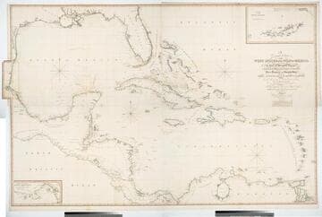 A General Chart of the West Indies and Gulf of Mexico