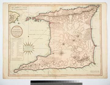 Plan of the Isle of Trinidad, from actual Surveys made in the Year 1797
