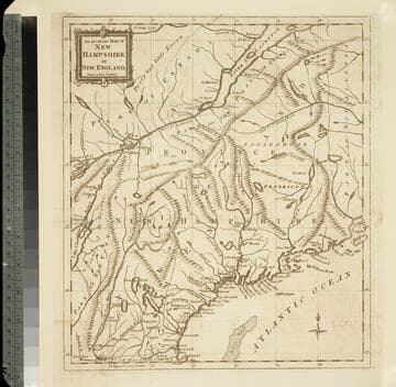 An accurate map of New Hampshire in New England, from a late survey