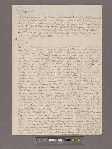 Heathcote, Caleb & others. [To the House of Representatives of New York : Opinion of the members elected for Westchester and Queen's Counties in New York]
