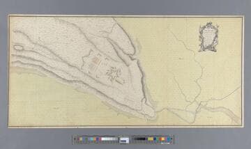 A draught of Fort Cumberland with the intrenchment  & incampment of the 28th & 43d Regiments in October 1757 [cartographic material] / By Wm. Tongue