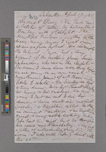 Alice Frances Trevelyan, after Dugdale. Letter to Henry Thurston Holland, after Viscount Knutsford