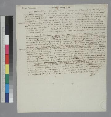 Thomas Jefferson, Monticello, letter to Francis Wayles Eppes