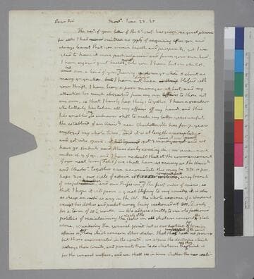 Thomas Jefferson, Monticello, letter to George Thompson